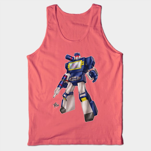 Soundwave Tank Top by Fetch